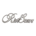 RS logo brooch (silver)