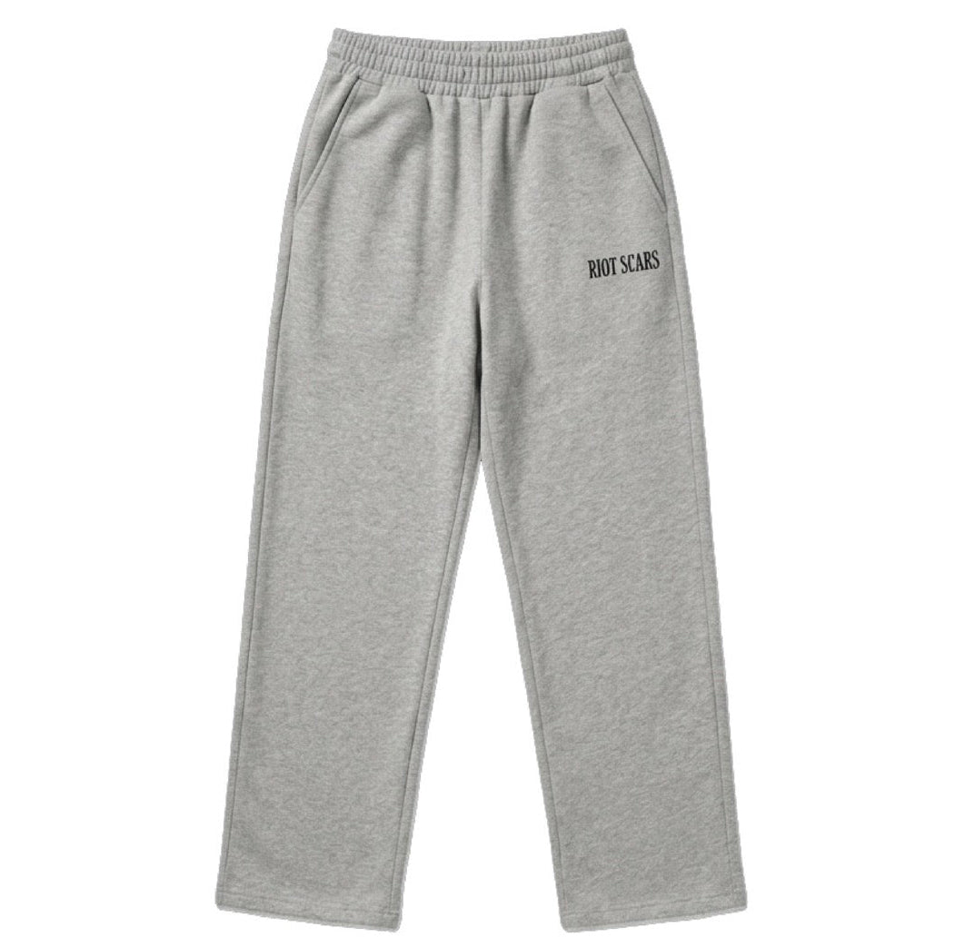 RS logo sweatpants (gray)