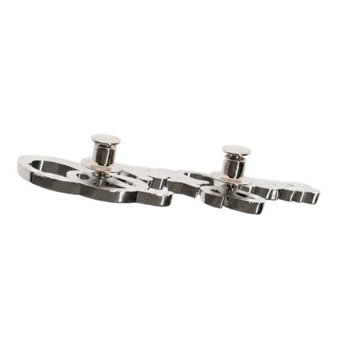 RS logo brooch (silver)