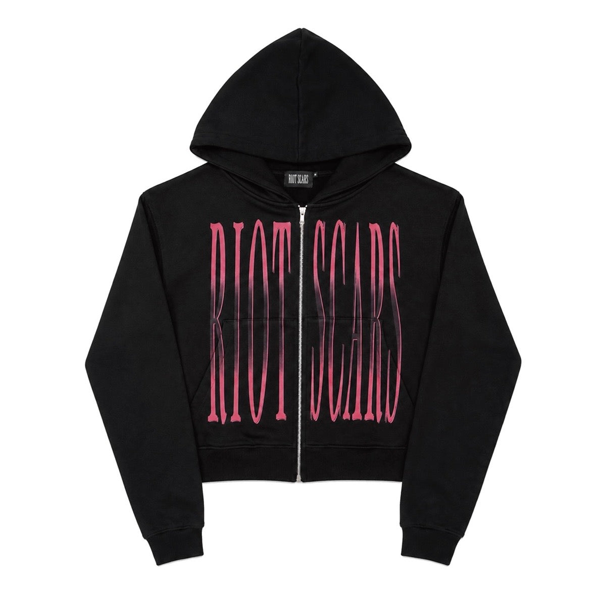 RIOTSCARS Classic Zip Hoodie (red)