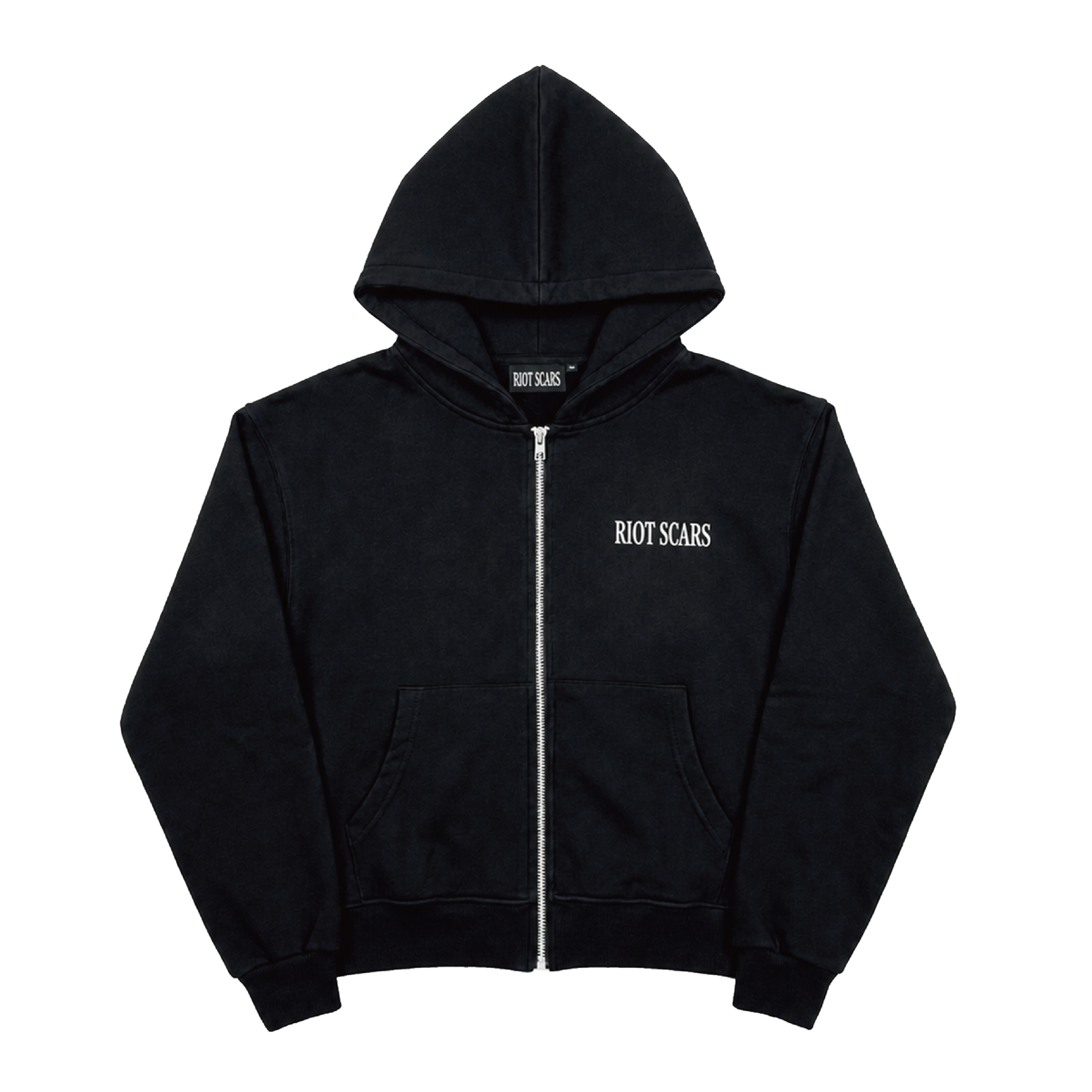 RS logo zip hoodie / ESSENTIAL