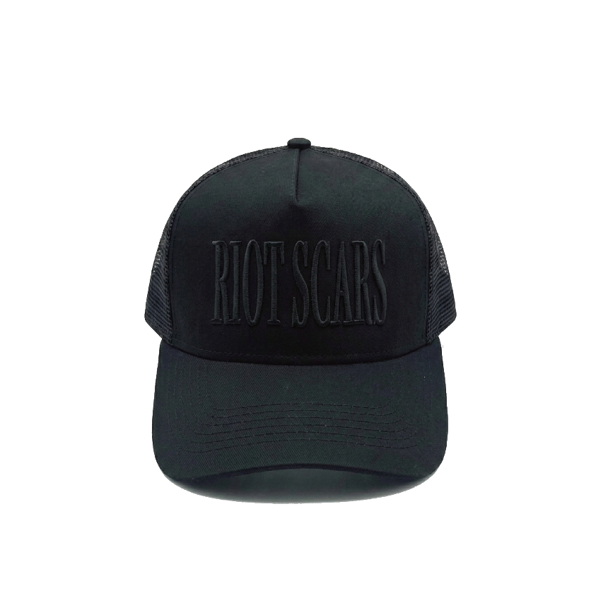 Logo mesh cap black / ESSENTIAL