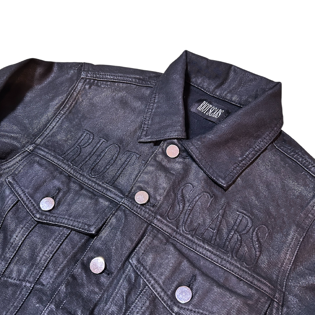 Wax Coated Denim Jacket / CORE