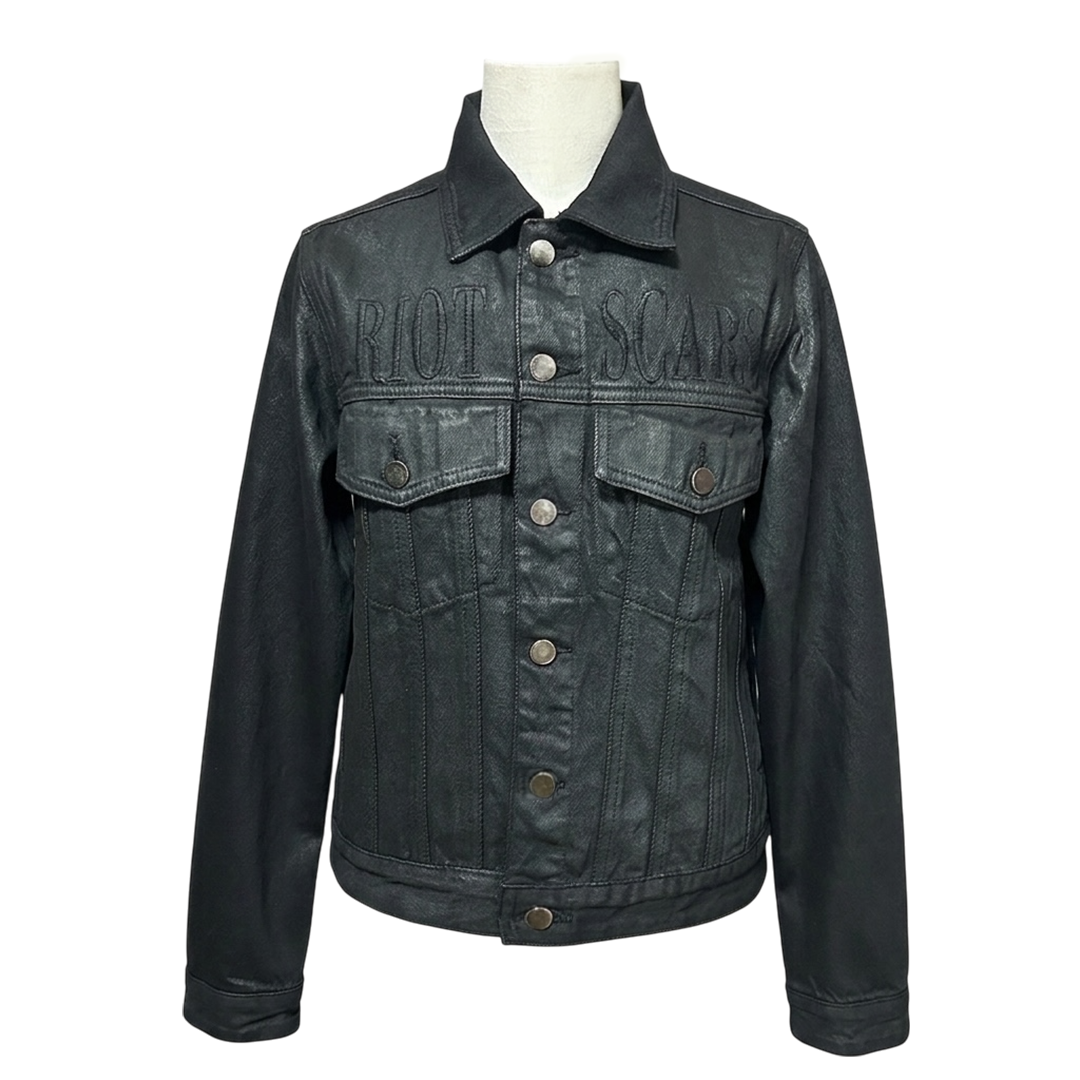 Wax Coated Denim Jacket / CORE